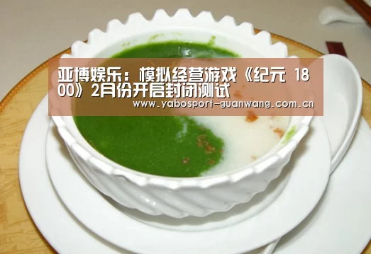 亚博娱乐:模拟经营游戏《纪元 1800》2月份开启封闭测试(图1) 亚博娱乐